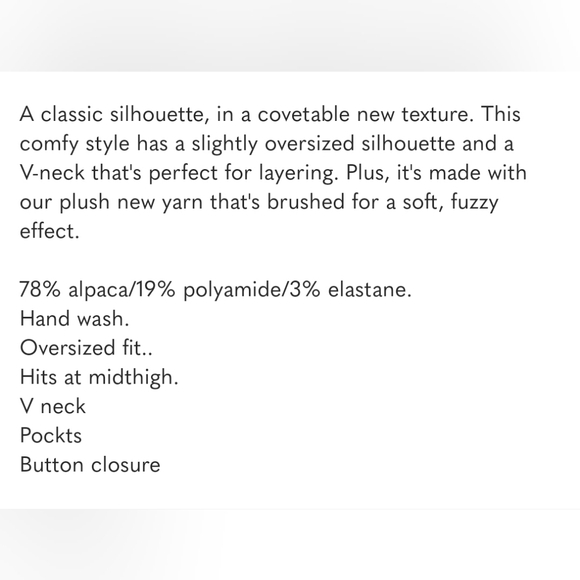 Alpaca Cardigan - Picture 4 of 7